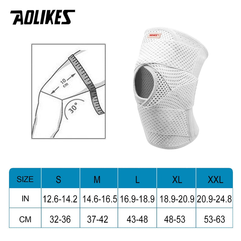 AOLIKES Knee Pads with Side Stabilizers