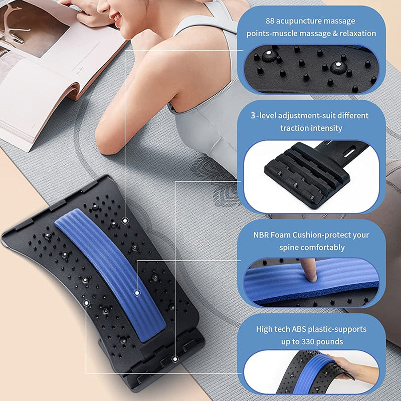 Back Massager Stretcher Equipment Massage Tools